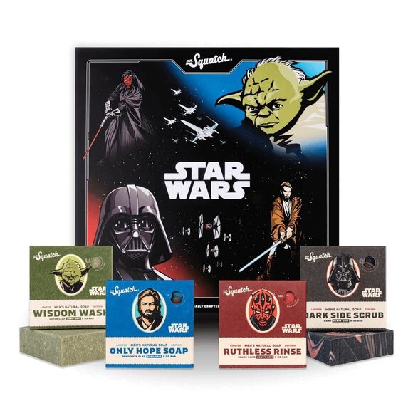 Dr. Squatch Star Wars Soap Collection – Episode I | 4-Bar Collector’s Gift Box - Picture 1 of 9